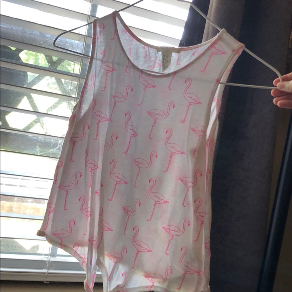 flamingo tank top
